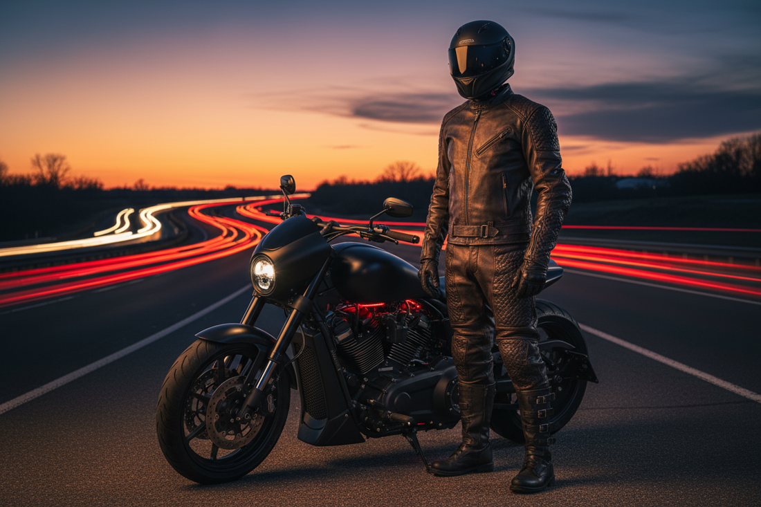 How Custom Motorcycle Leather Gear Gives You the Ultimate Ride