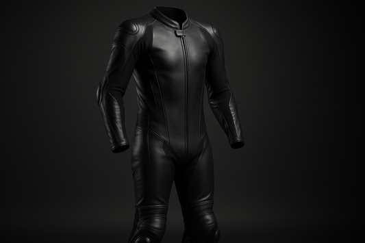 Ultra-realistic premium full-body leather motorcycle suit
